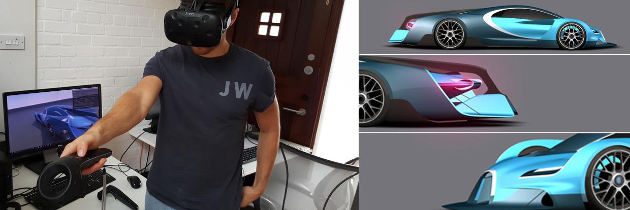 Virtual Reality Car Design Studio